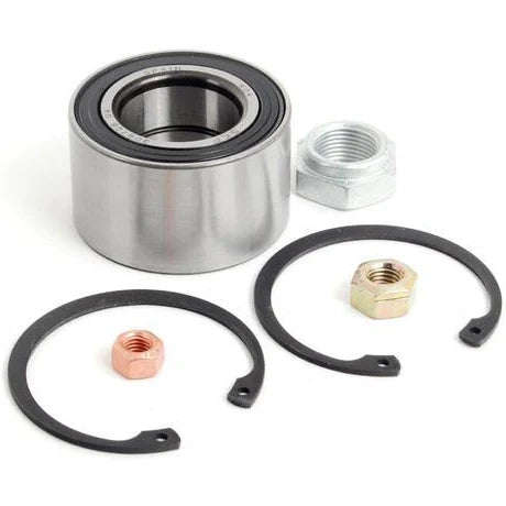 Golf 1 Front Wheel Bearing Kit With Grease (6 Piece Kit)