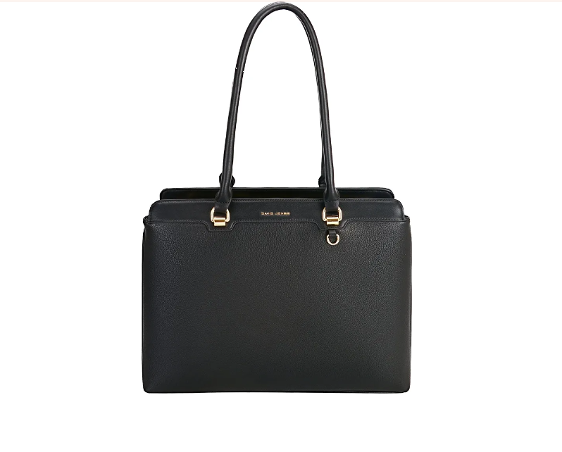 David Jones Standard Black Handbag DJ747D