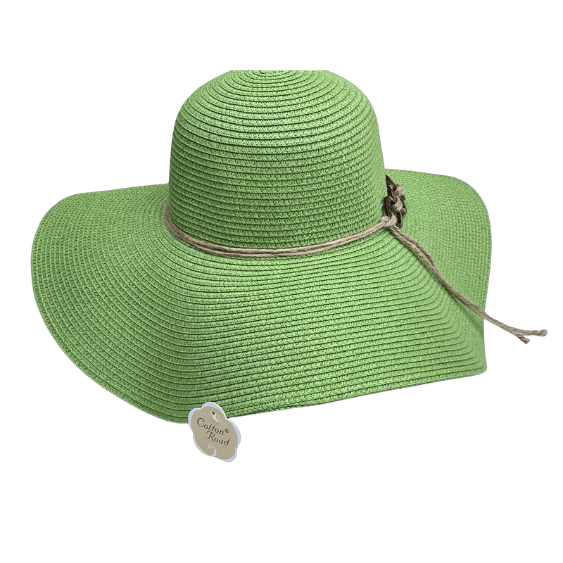 Wide Brim Hat with Rope