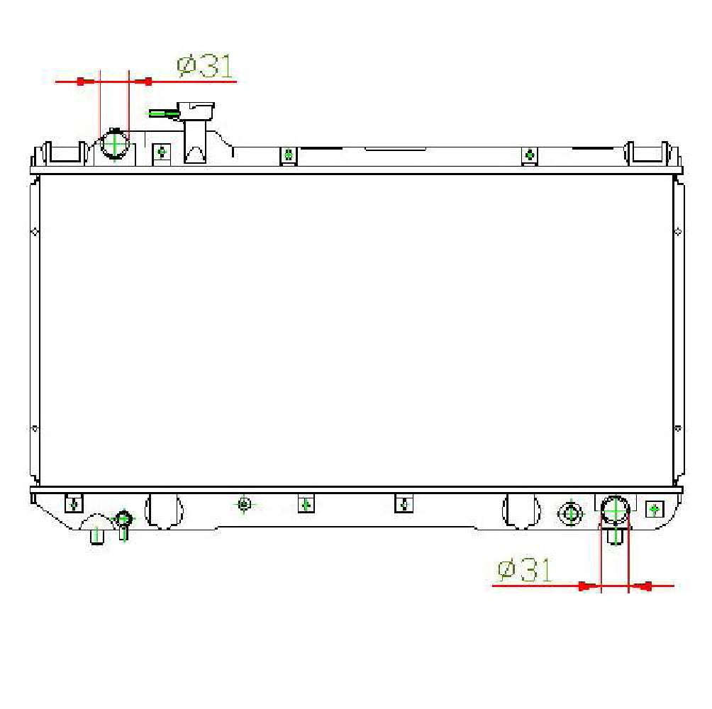 Toyota RAV 4 2.0L Petrol MT Radiator