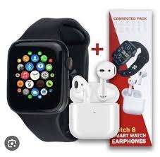 Interactive Smart Watch 8 Ear Pods Pack