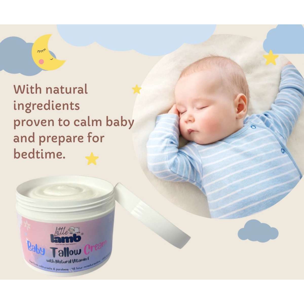 Lamb Tallow Baby Cream