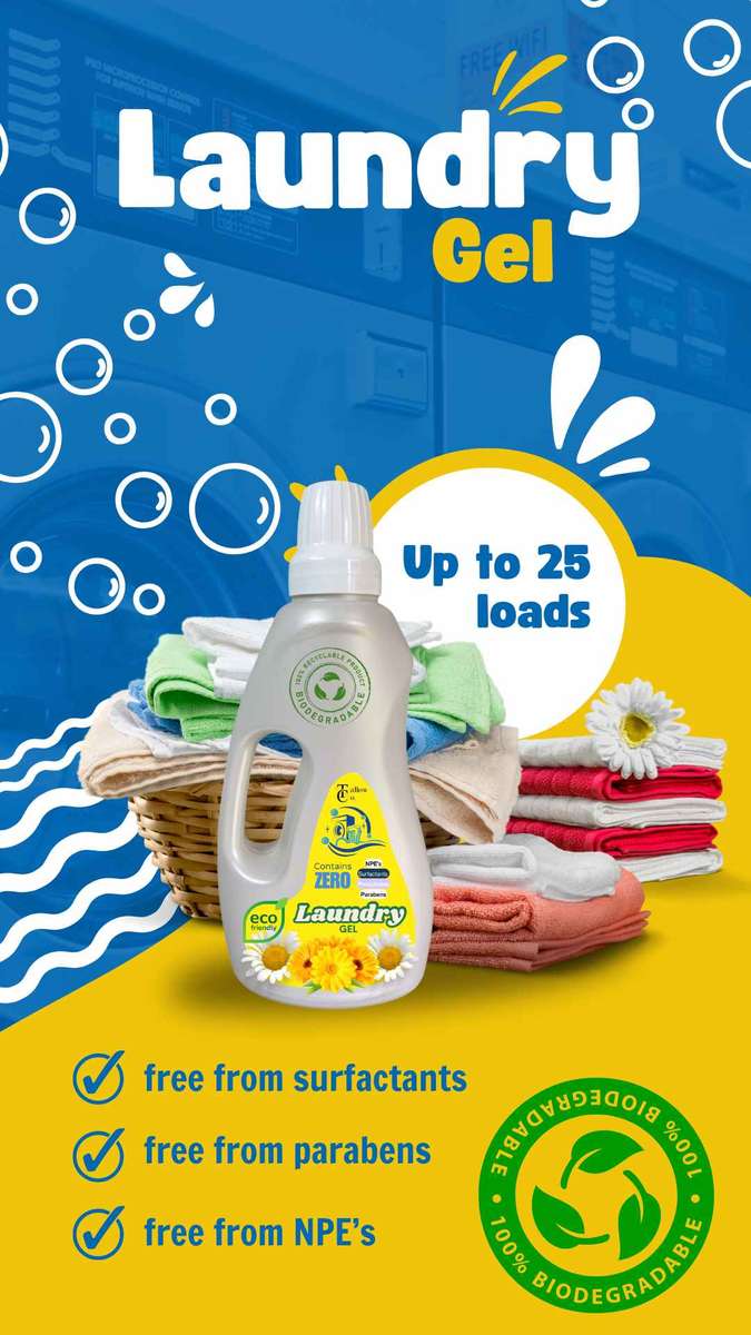 Eco- Friendly Laundry Gel - Floral Burst