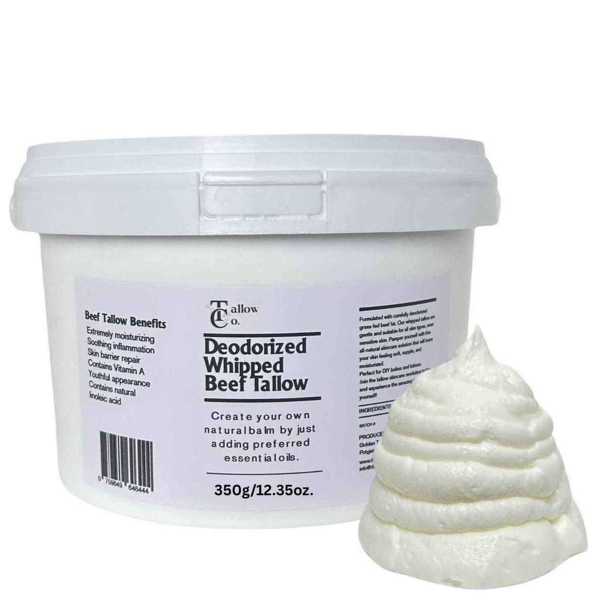 Premium Whipped Beef Tallow - Deodorized