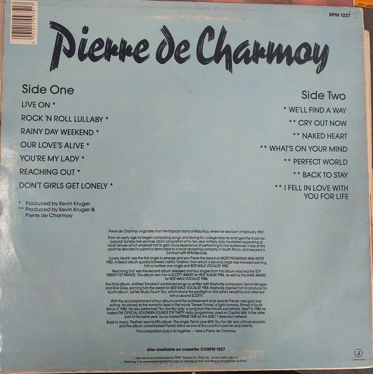 Pierre de Charmoy (G/VG)