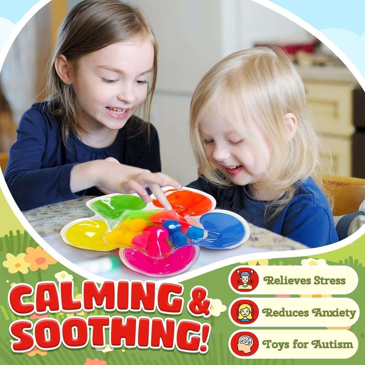 Baby Color Sorting Sensory Montessori Educational Toys For Toddler