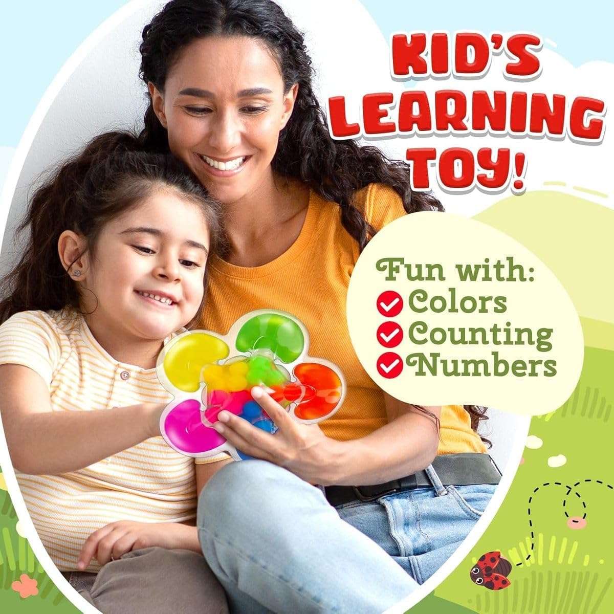Baby Color Sorting Sensory Montessori Educational Toys For Toddler