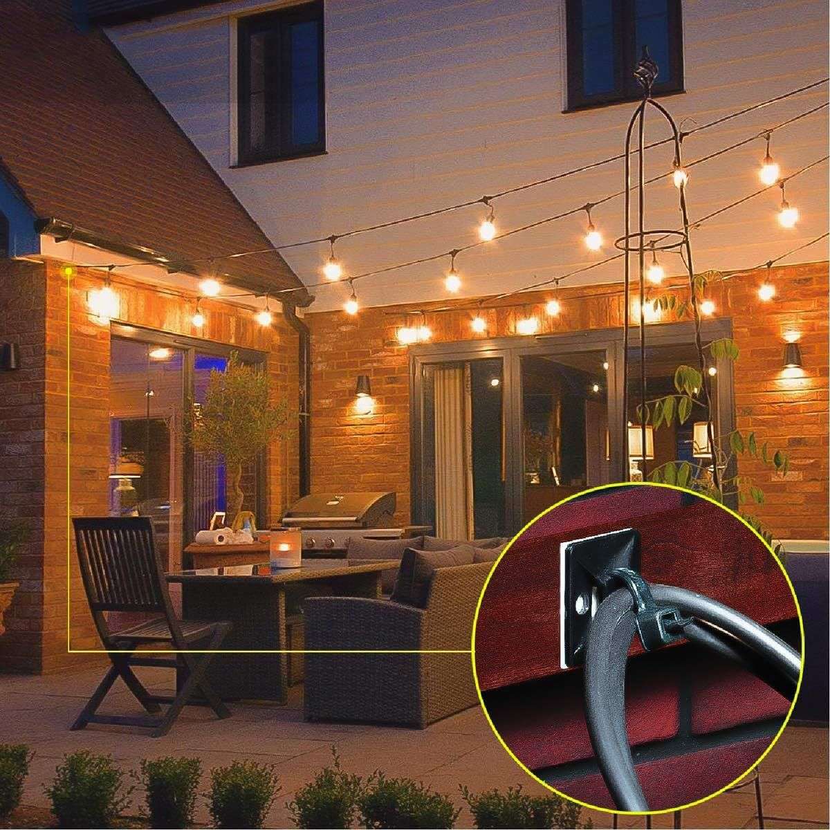 100Pack Black Cable Zip Tie Mounts with 8" Zip Ties Screws Strong Back Clip