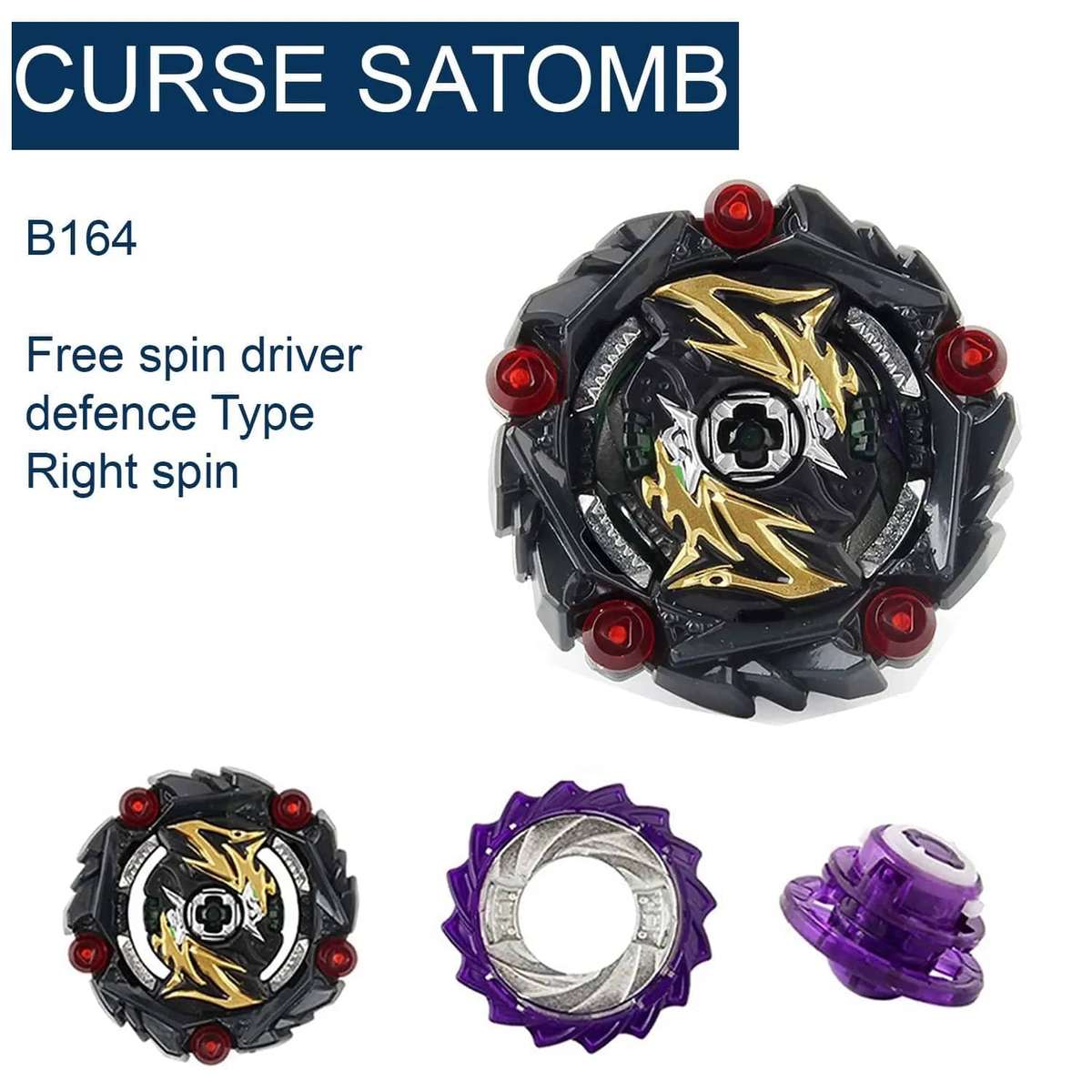 10 Piece Gyro Battle Bey Top Spinning Toy Set