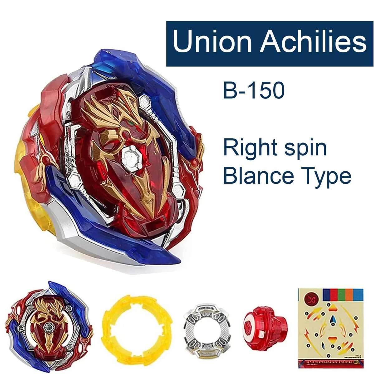 10 Piece Gyro Battle Bey Top Spinning Toy Set