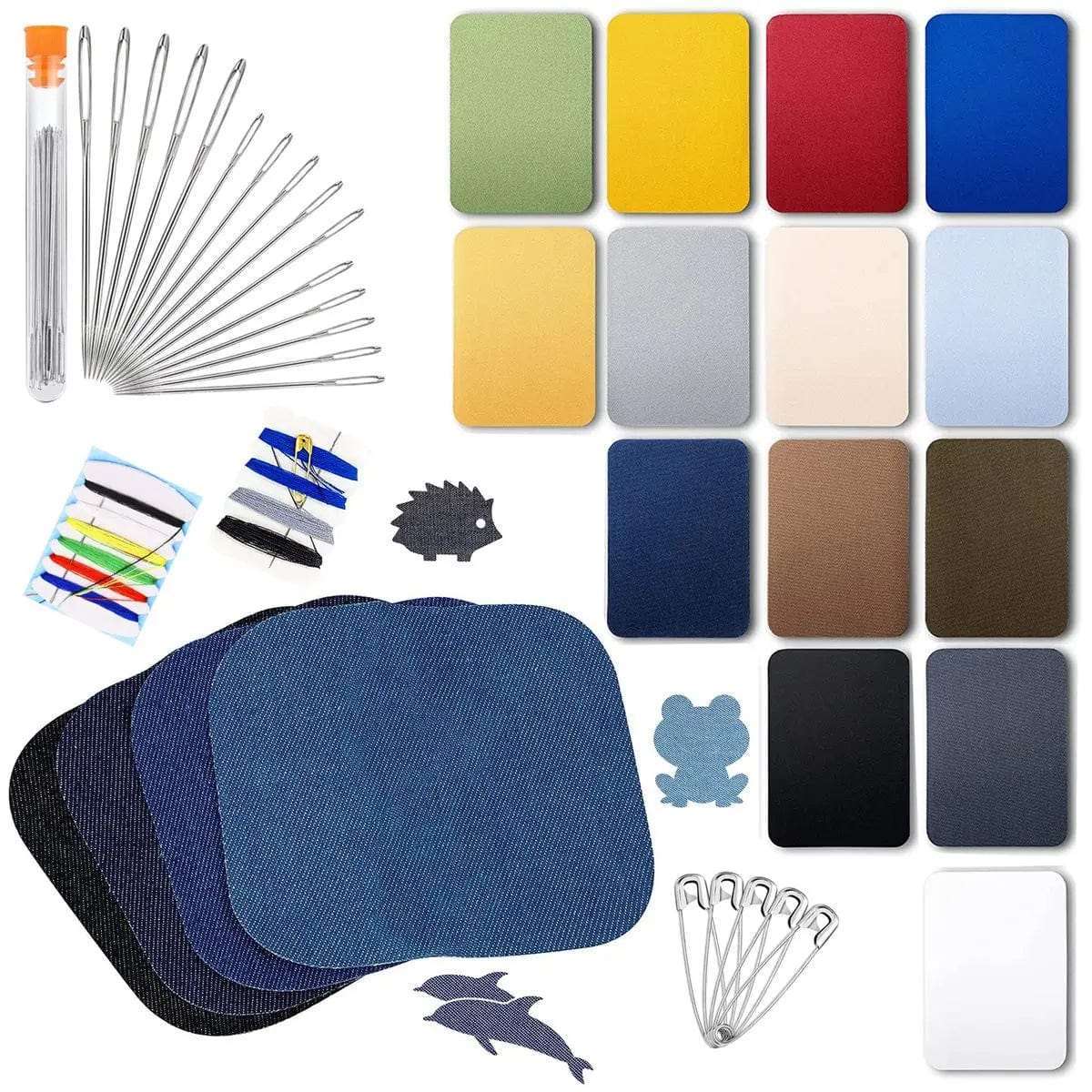 30 Pack Iron on Repair Patch For Fabric