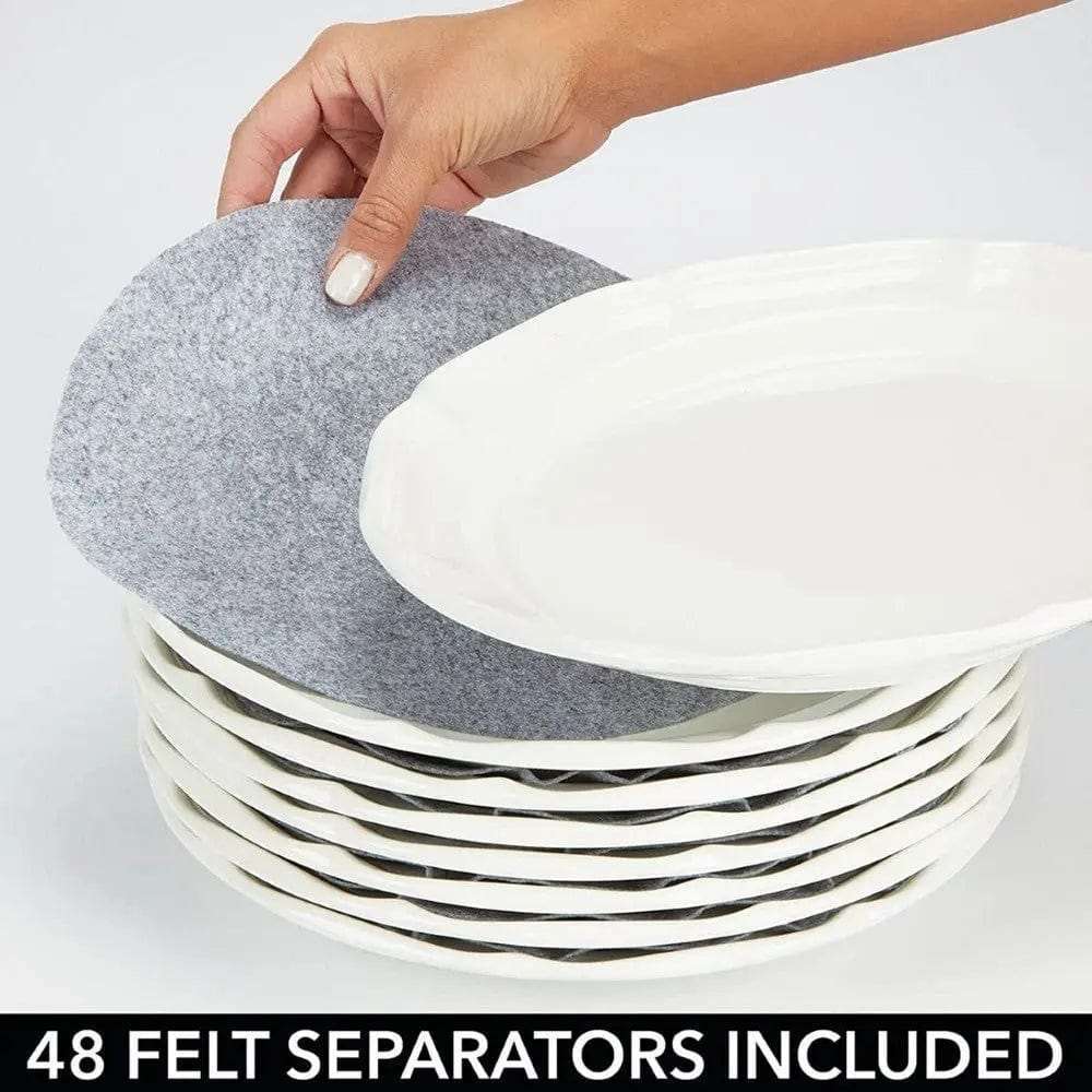 5 Pack Dinnerware Quilted Storage Boxes-For Moving Dishes Mugs Plates