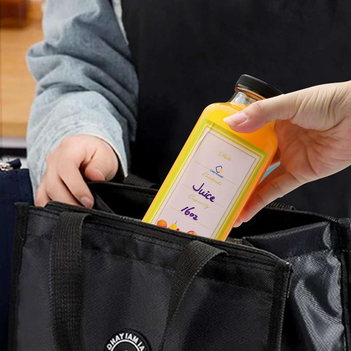 12 Pack Glass Juice Bottles With Lids 480ml Drinking Jars ,Glass Straws