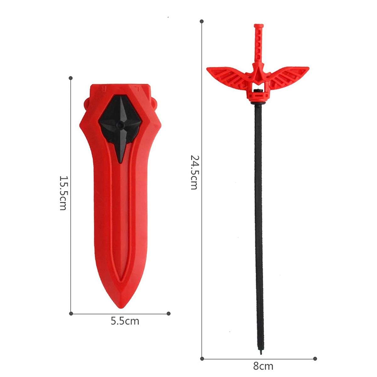 4 Pack Bey Burst Sword Launchers Set For Battle Bey Top Gyros