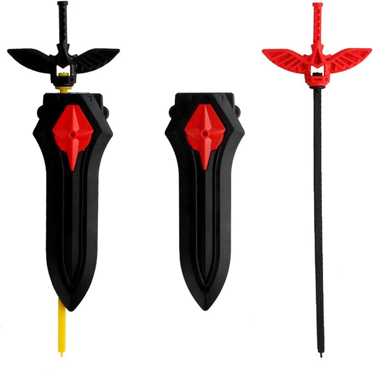 4 Pack Bey Burst Sword Launchers Set For Battle Bey Top Gyros