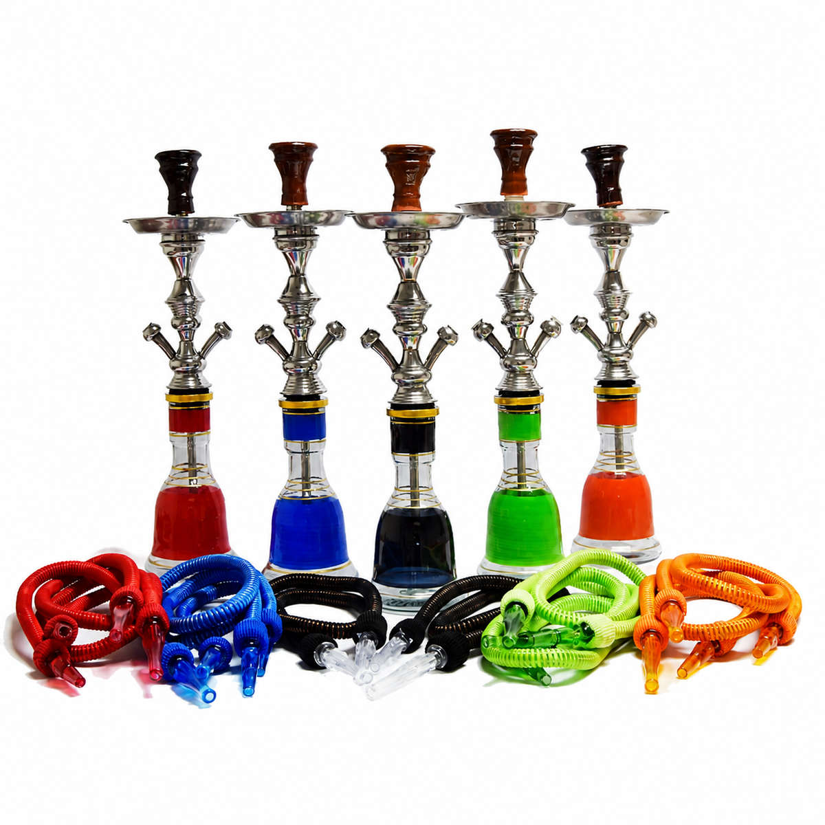 Egyptian Hookah 2 Pipe Large