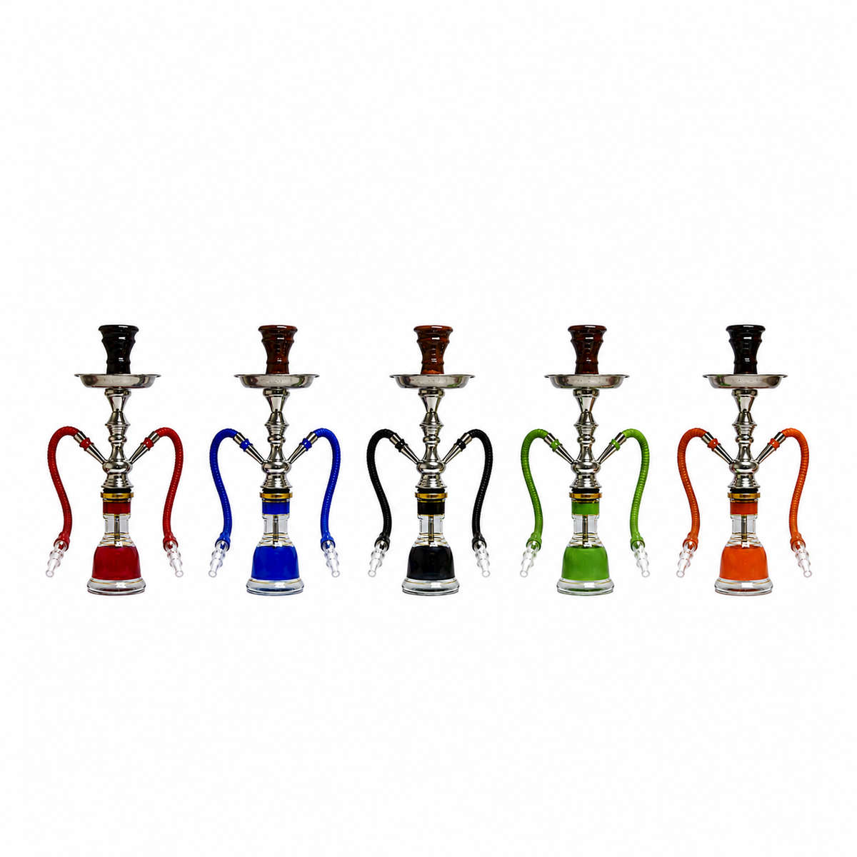 Egyptian Hookah 2 Pipe Small