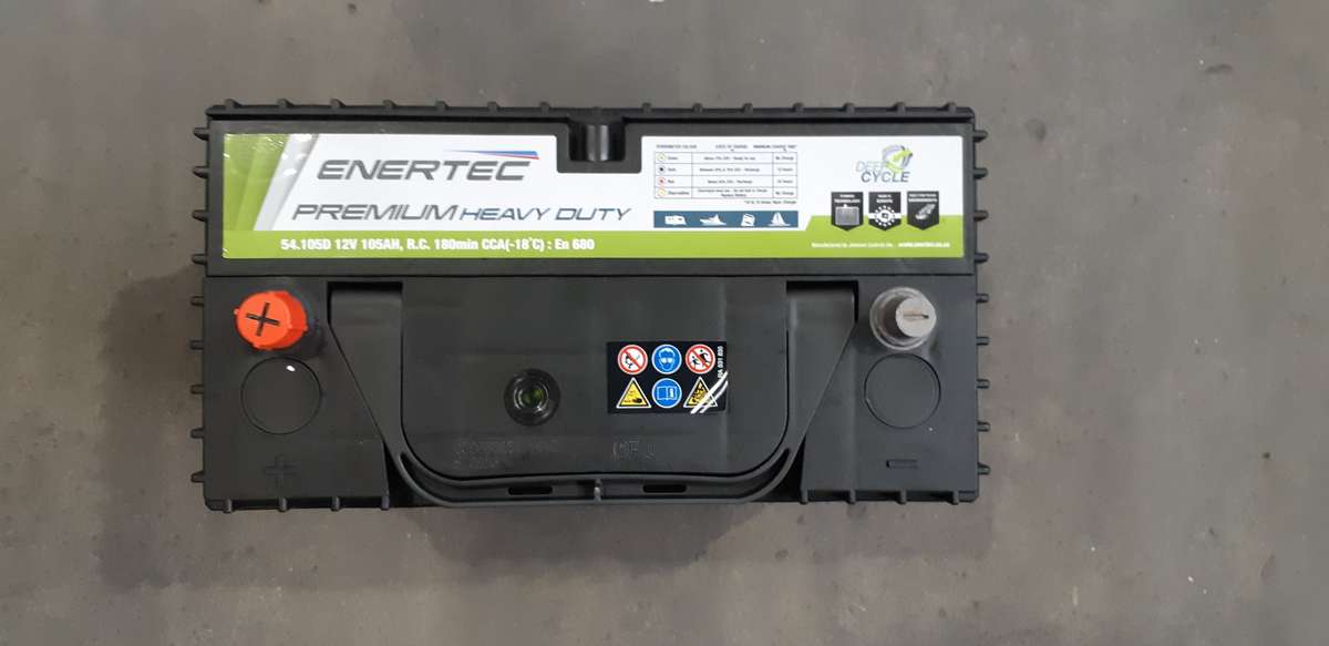 Deep Cycle Battery - ENERTEC 674D
