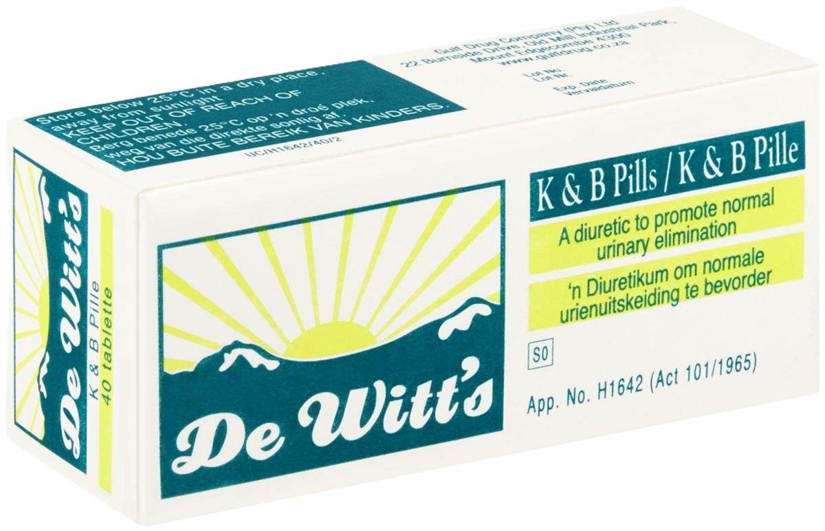 De Witt's K&B Pills 40 x 2
