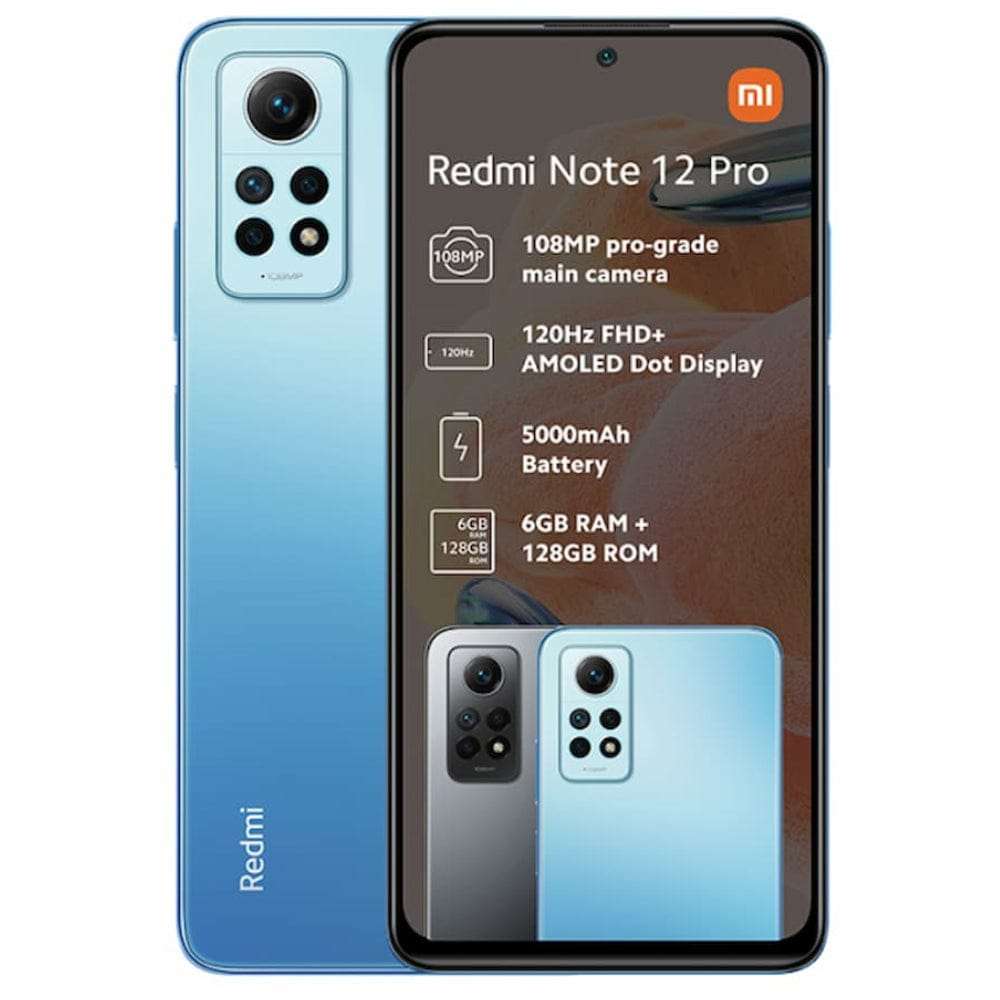 Xiaomi Redmi Note 12 Pro 128GB Dual Sim - Blue