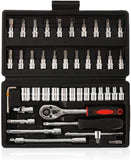 46PCS Socket Wrench Set - BLACK