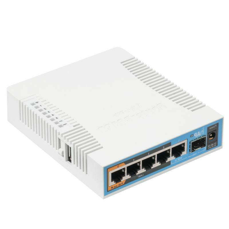 MikroTik hAP ac - 2.4 / 5GHz desktop Wi-Fi Router