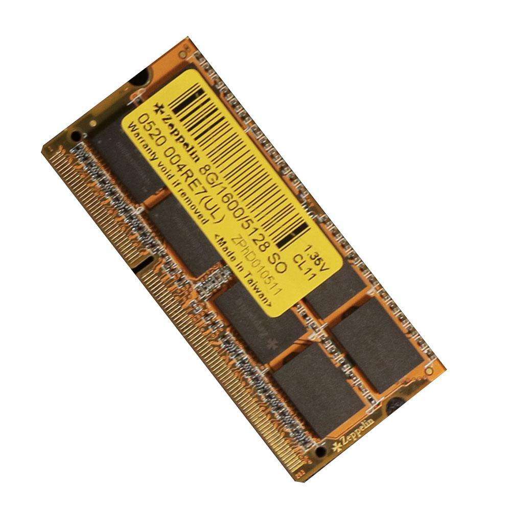DDR3 8GB SO ZEPPELIN PC1600 1.35V 16IC L