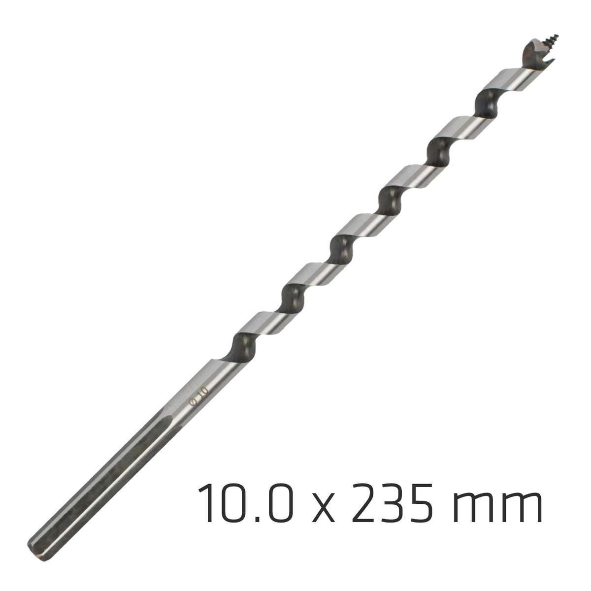 Wood auger drill bit 10 x 235mm