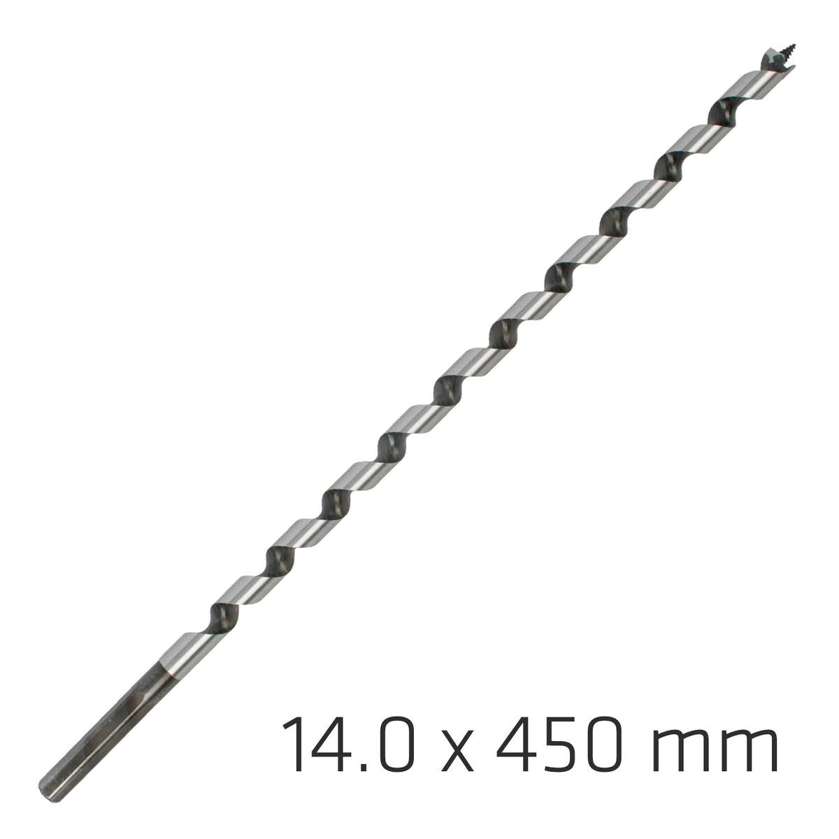 Wood auger drill bit 14 x 450mm