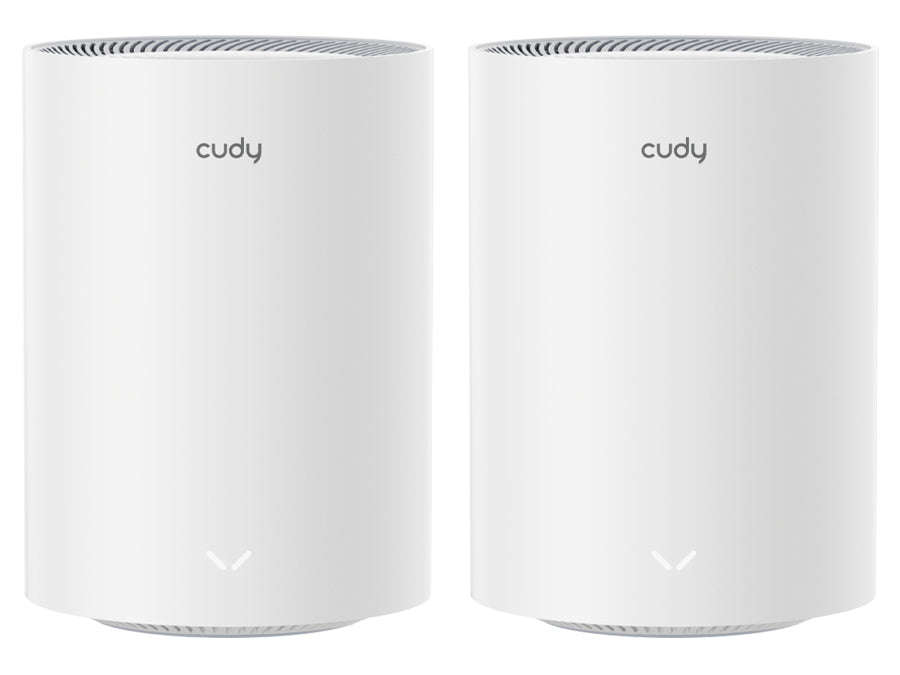 Cudy Dual Band WiFi 6 3000Mbps Multi-Gigabit Mesh 2-Pack | M3000 (2-Pack)