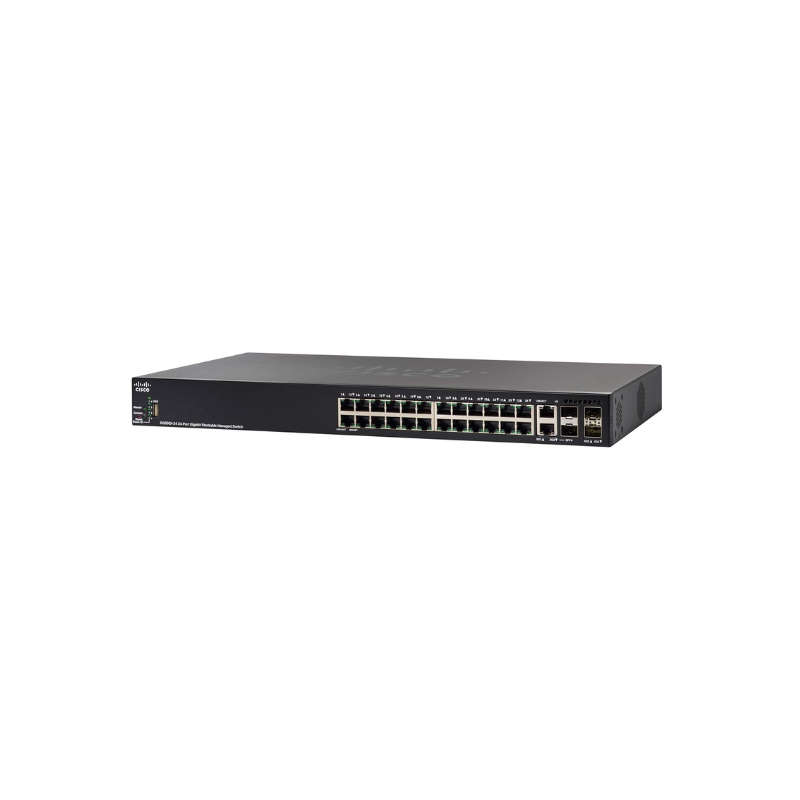 Cisco SG350X-24MP Stackable Managed Switch (Second-Hand)