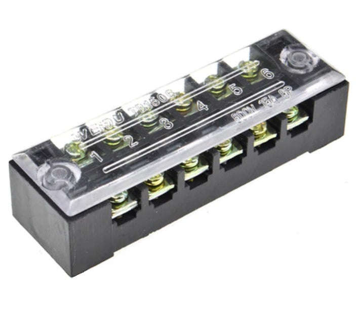 Terminal block 25A 6p TB-TC-25-6P
