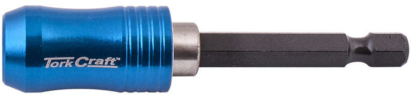 Magnetic bit holder 75mm one touch carded 1/4' hex