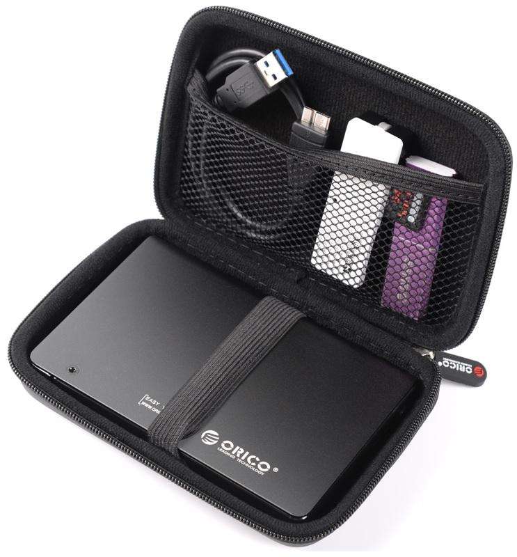 ORICO 2.5 PORTABLE HDD BAG BLACK