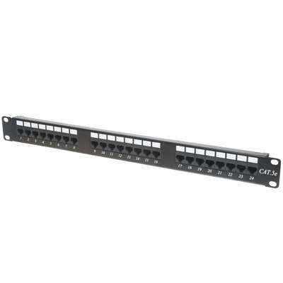 PATCH:CAT5 24 PORT POPULATED