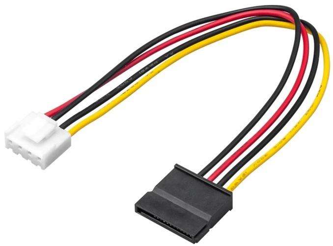 4 PIN MINI TO SATA POWER CABLE