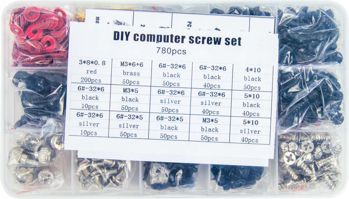 780 PCS SCREW SET