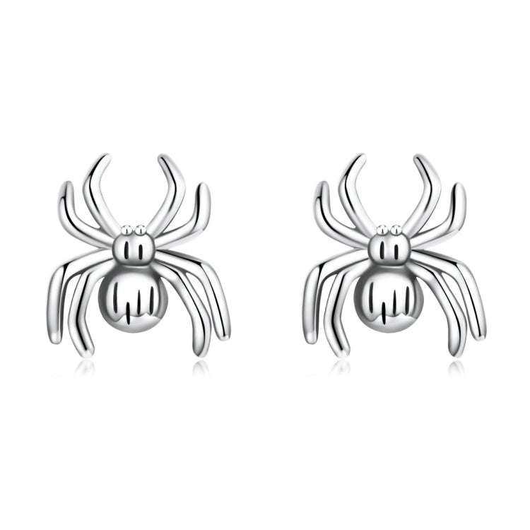 S925 Sterling Silver Eight-legged Spider Ear Studs Women Earrings