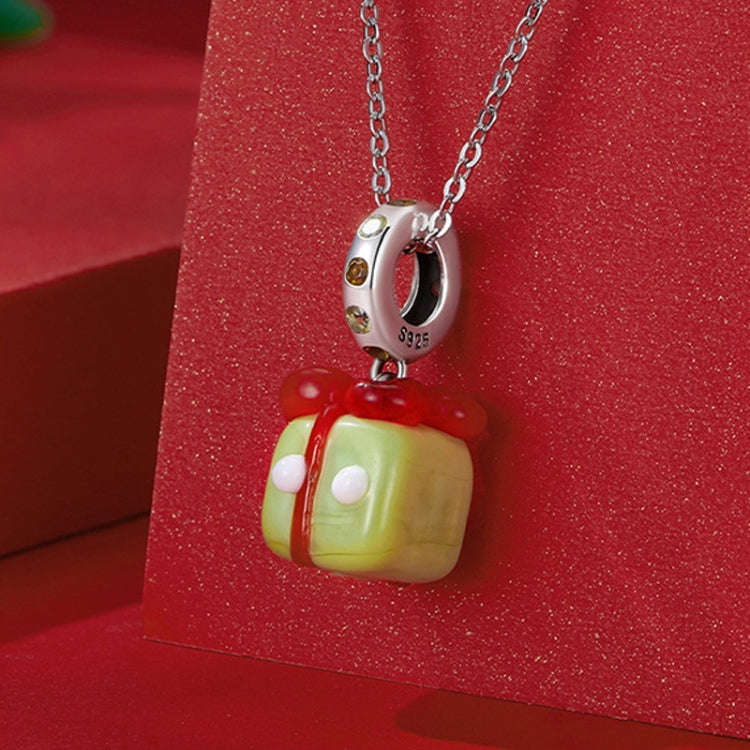 BSC717 Christmas 925 Silver Bead DIY Bead Accessories