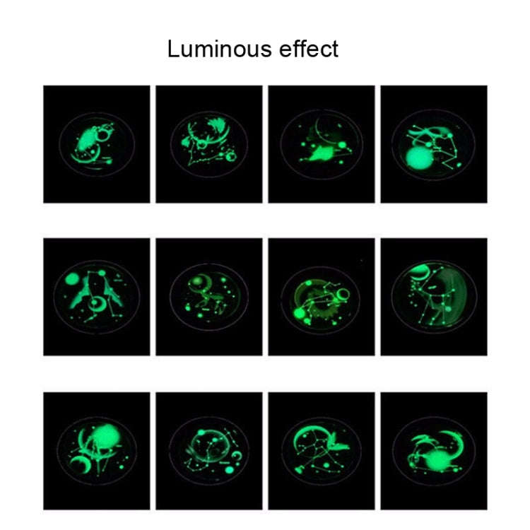 Luminous Zodiac Moon Titanium Steel Necklace Personalized Moon Pendant(Aries)