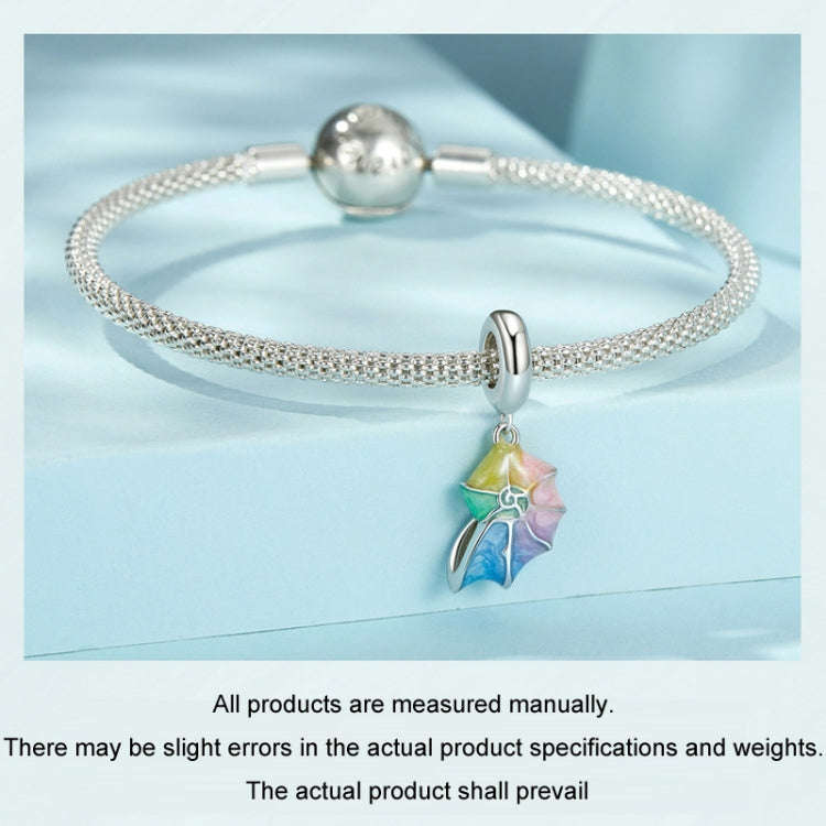 S925 Sterling Silver Neon Color Conch Bracelet Beaded(SCC2709)