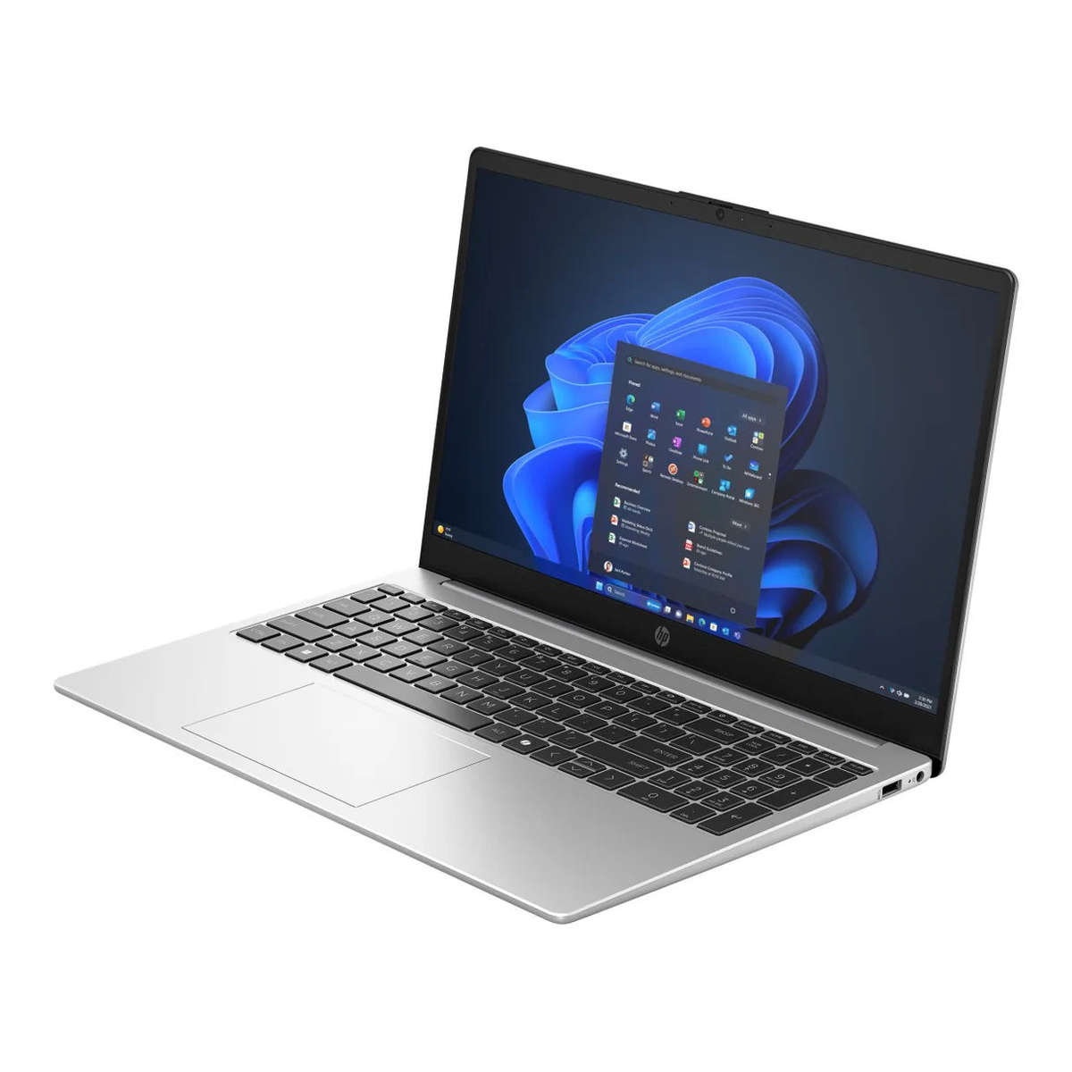 HP 250R G10 15.6" Core 3 100U 8GB 512GB Win 11 Pro Silver Notebook