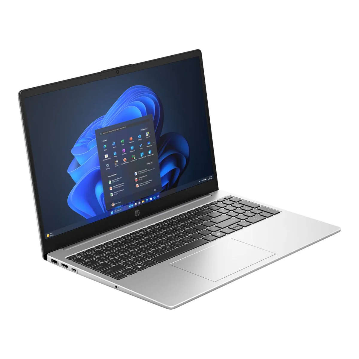 HP 250R G10 15.6" Core 3 100U 8GB 512GB Win 11 Pro Silver Notebook