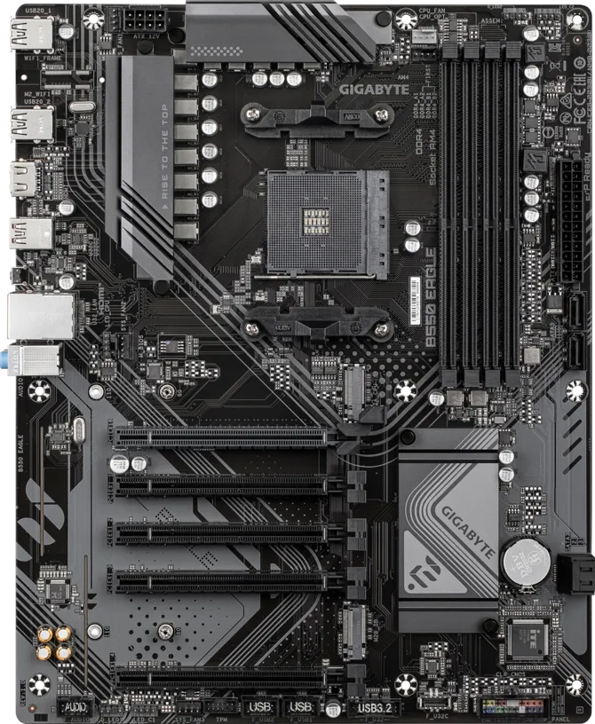 GIGABYTE B550 EAGLE AMD AM4 Motherboard  DDR4 Motherboard with 3x M.2, HDMI & DisplayPort