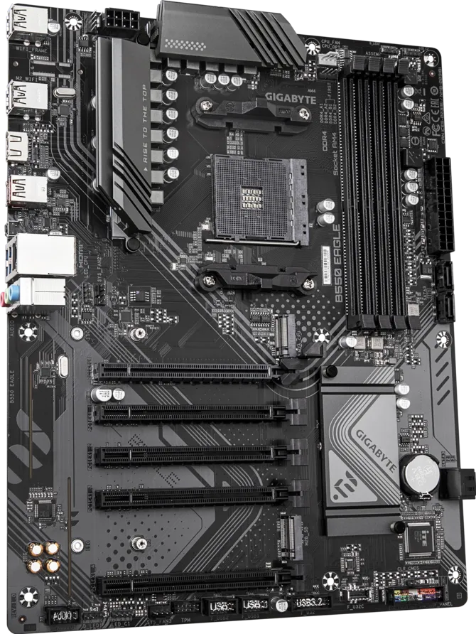 GIGABYTE B550 EAGLE AMD AM4 Motherboard  DDR4 Motherboard with 3x M.2, HDMI & DisplayPort