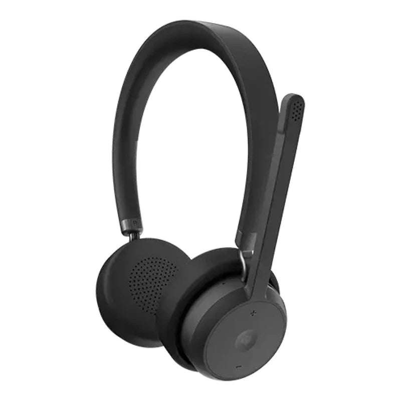 Lenovo VoIP Wireless Headset - Headsets with Mic, Noise-Cancelling Mic