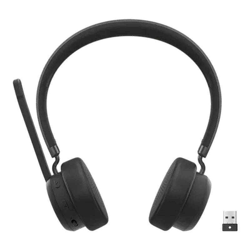 Lenovo VoIP Wireless Headset - Headsets with Mic, Noise-Cancelling Mic