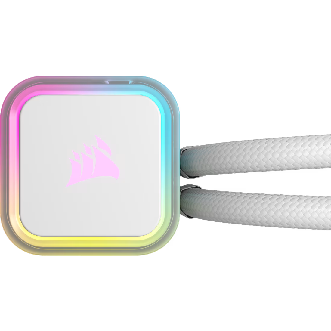 Corsair iCUE H100i RGB ELITE Liquid CPU Cooler - White