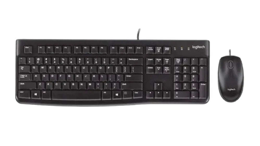 Logitech MK120 Corded Keyboard and mouse combo