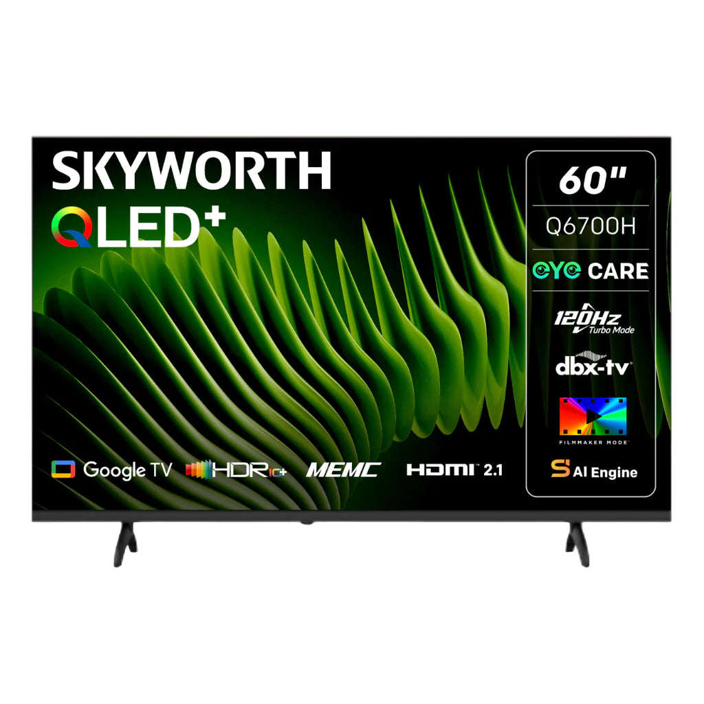 Skyworth 60Q6700H 60-inch 4K UHD QLED Smart TV